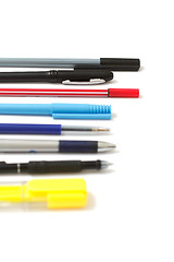 Image showing Different pens