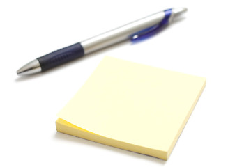 Image showing Notepad and pen