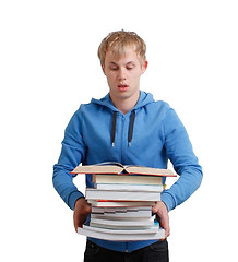 Image showing Stack of books