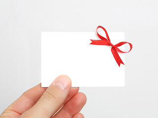 Image showing Gift card