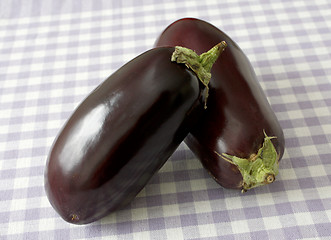 Image showing Aubergines