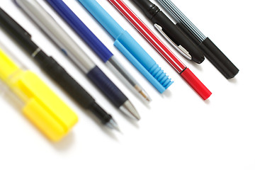Image showing Different pens