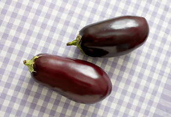 Image showing Aubergines