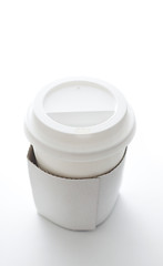 Image showing Disposable coffee cup