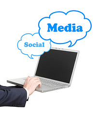 Image showing Social media