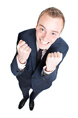 Image showing Happy business man