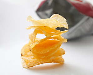 Image showing Potato chips