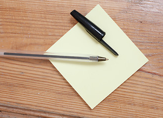 Image showing Note pad 