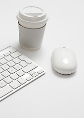 Image showing Mouse and keyboard