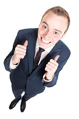 Image showing Happy business man