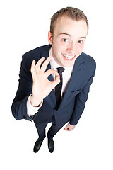 Image showing Happy business man