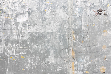 Image showing Grungy metal wall
