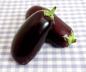 Image showing Aubergines