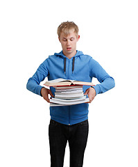 Image showing Stack of books