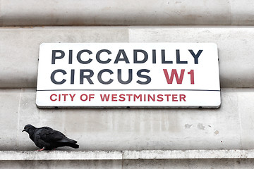 Image showing Piccadilly Circus