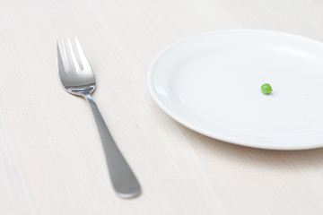 Image showing Pea on plate