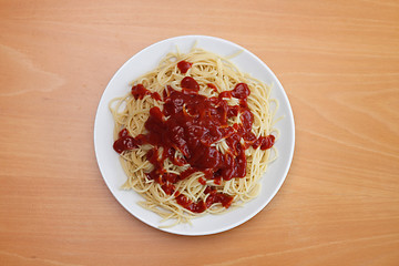 Image showing Spaghetti