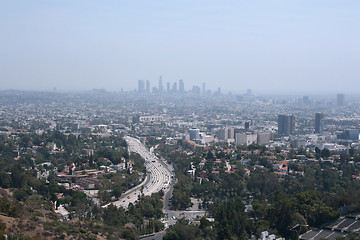 Image showing Los Angeles skyline