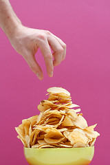 Image showing Potato chips