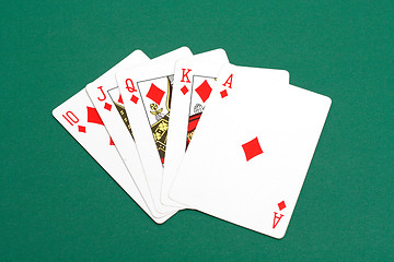 Image showing Royal Flush