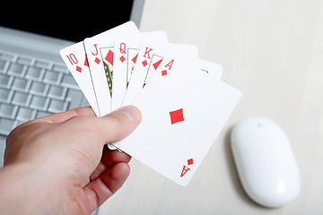 Image showing Online poker