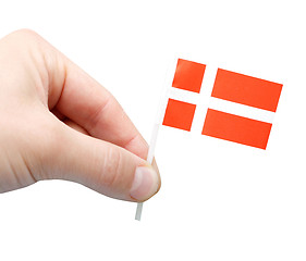 Image showing Danish flag