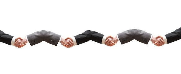 Image showing Handshakes