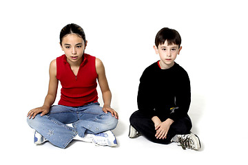 Image showing boy and girl