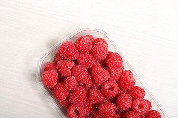 Image showing Raspberries