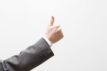 Image showing Thumbs up