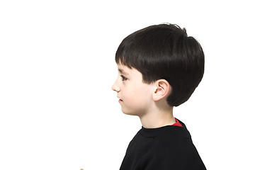Image showing boy profile