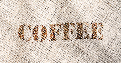Image showing Coffee bag