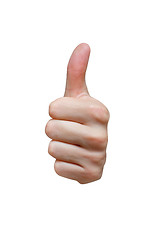 Image showing Thumbs up