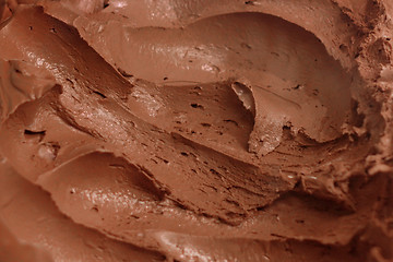 Image showing Chocolate ice cream