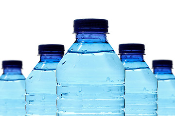 Image showing Water bottles