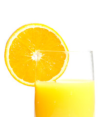 Image showing Glass of juice