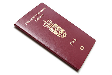 Image showing Danish passport