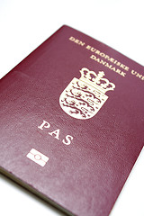 Image showing Danish passport