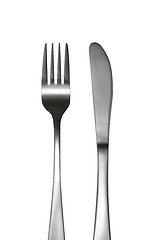 Image showing Fork and knife