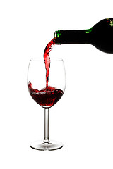 Image showing Red wine