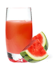 Image showing Watermelon juice