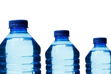 Image showing Water bottles