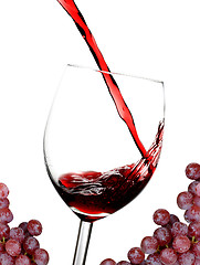 Image showing Red wine