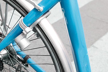 Image showing Bicycle lock