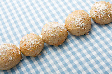 Image showing Whole meal bread rolls