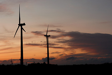 Image showing Windmills