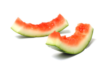 Image showing Eaten water melon