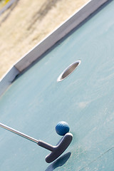Image showing Miniature golf