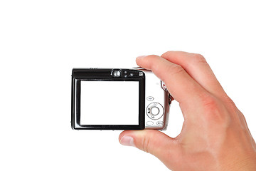 Image showing Taking pictures