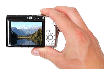 Image showing Taking pictures